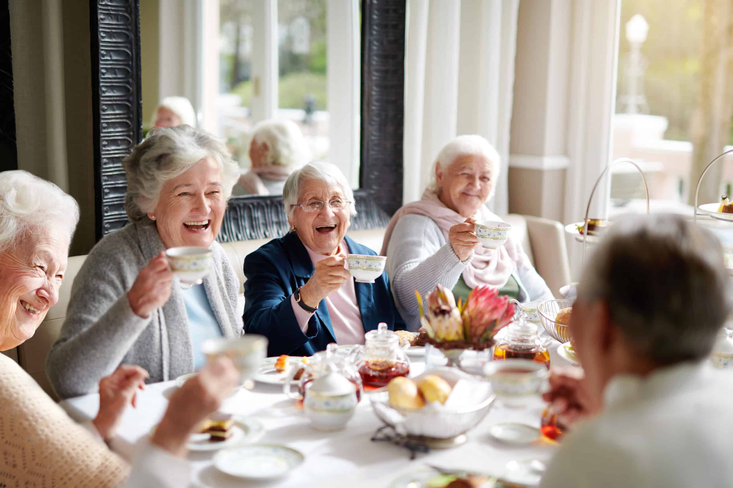 There's nothing like a good old tea party!