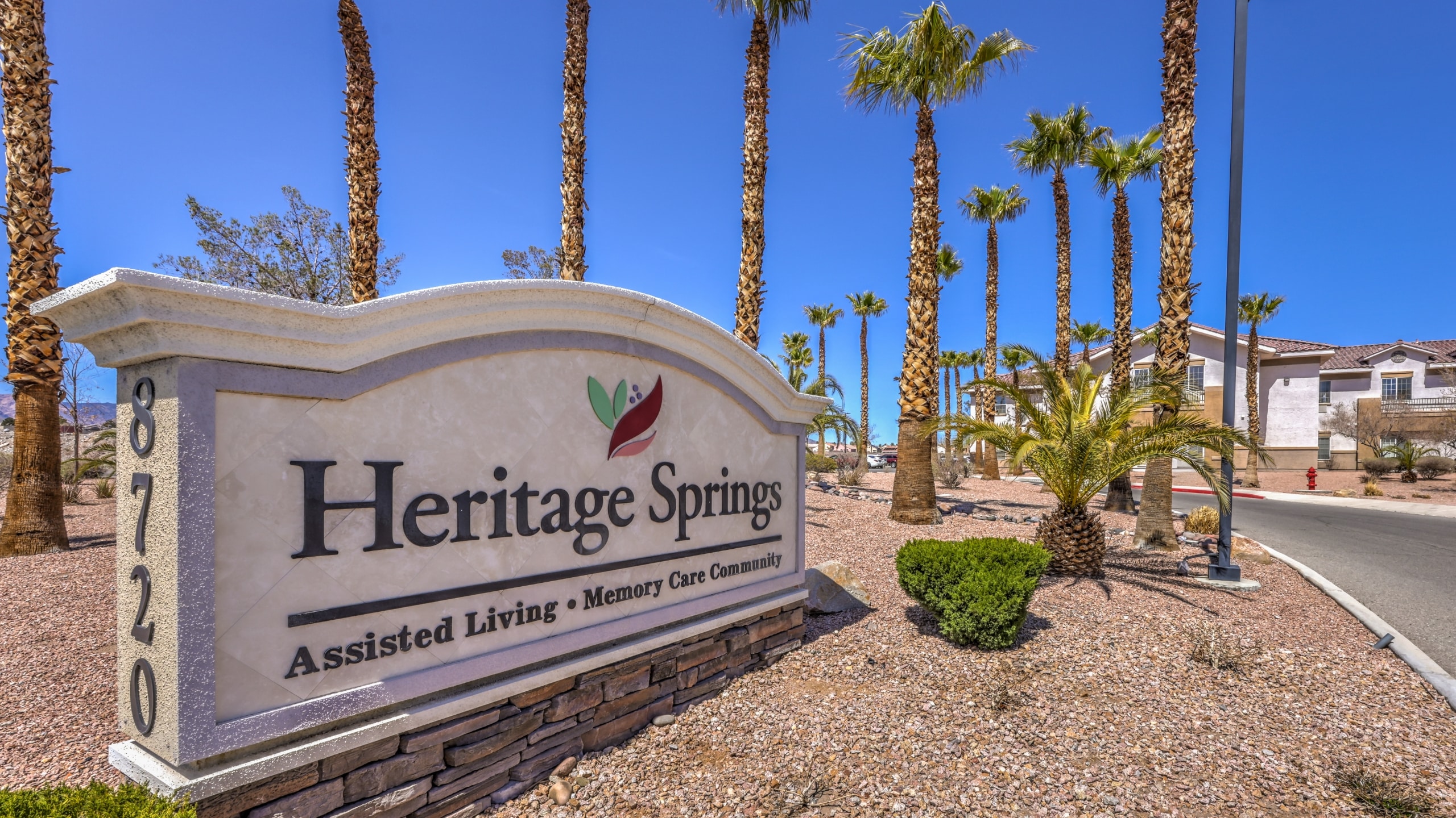 heritage springs front signage